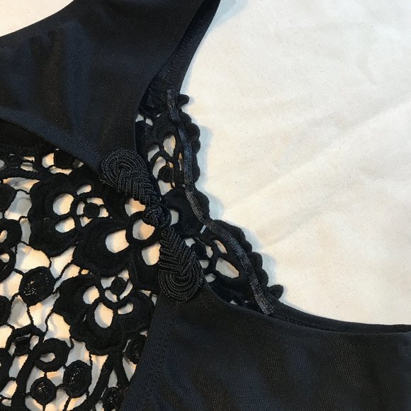 Black bodycon dress with open back - Picture 7 of 9